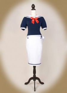 Sailor Bluse front PS weiß